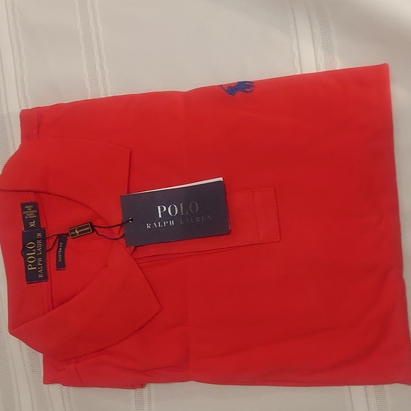 Polo Lauren shirt color red XL - Picture 1 of 7